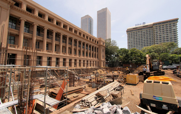 Extension to the Treasury Building, Colombo