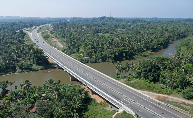 Gin Ganga flyover, Southern Expressway