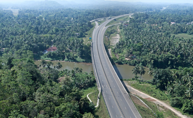 Gin Ganga flyover, Southern Expressway